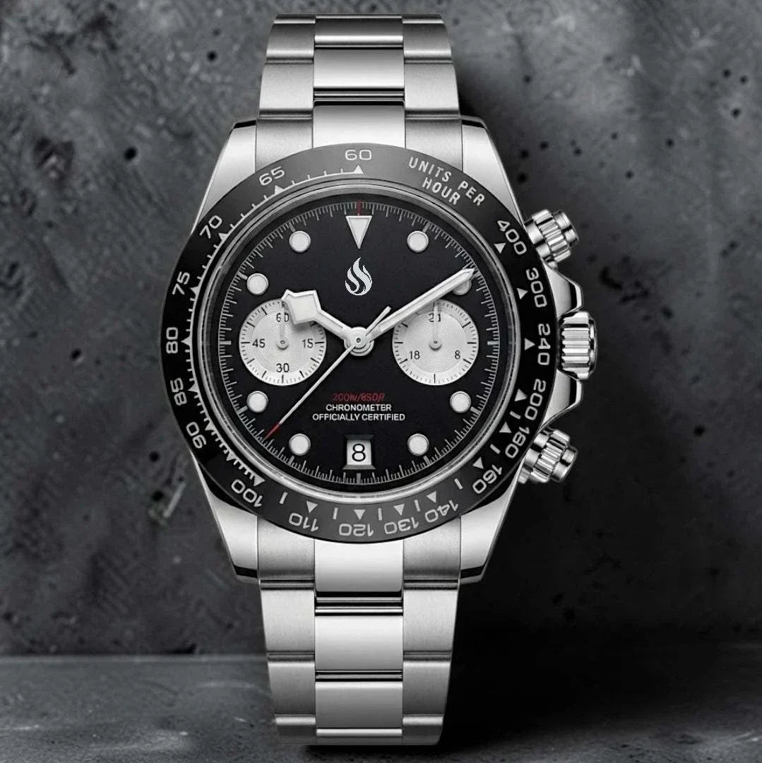 Seiko Mod Watches Daytona Tudor Chronograph Fusion Series built by Modtime Creations