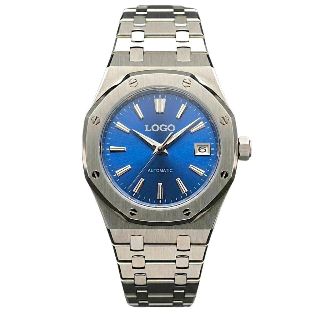 Seiko Mod Royal Oak Fusion with a blue Grand Seiko Dial by Modtime Creations
