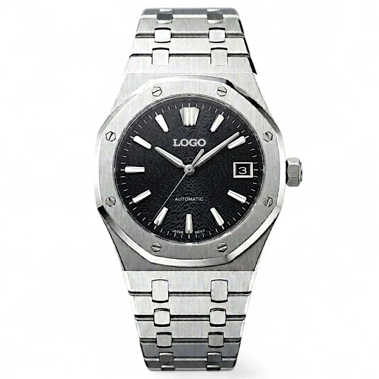 Seiko Mod - Royal Oak Textured Black Grand Seiko GS Dial | Modtime Creations