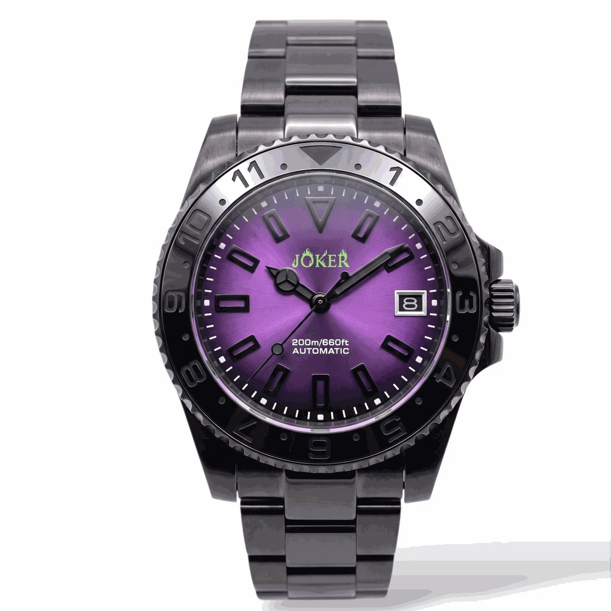 Seiko Mod Watches Submariner " Joker" with Super Lume built by Modatime Creations 