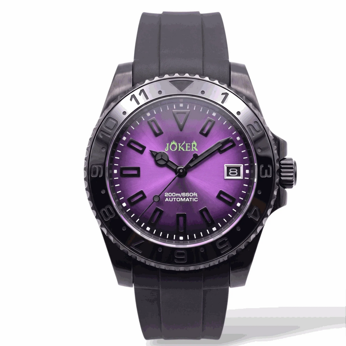 Seiko Mod Watches Submariner " Joker" with Super Lume built by Modatime Creations 