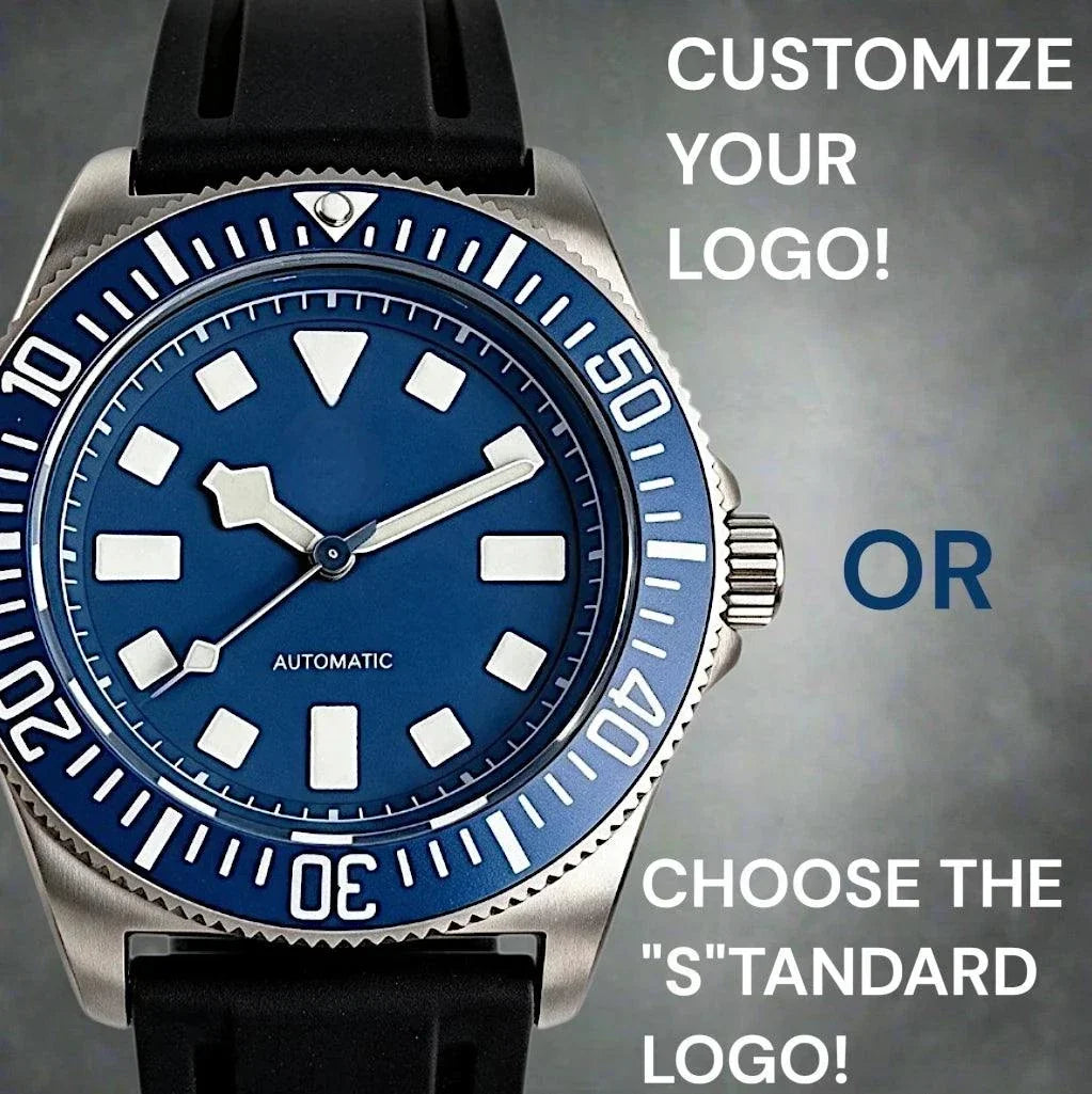 Seiko Mod Watches Tudor Pelagos Blue dial custom made by modtime creations