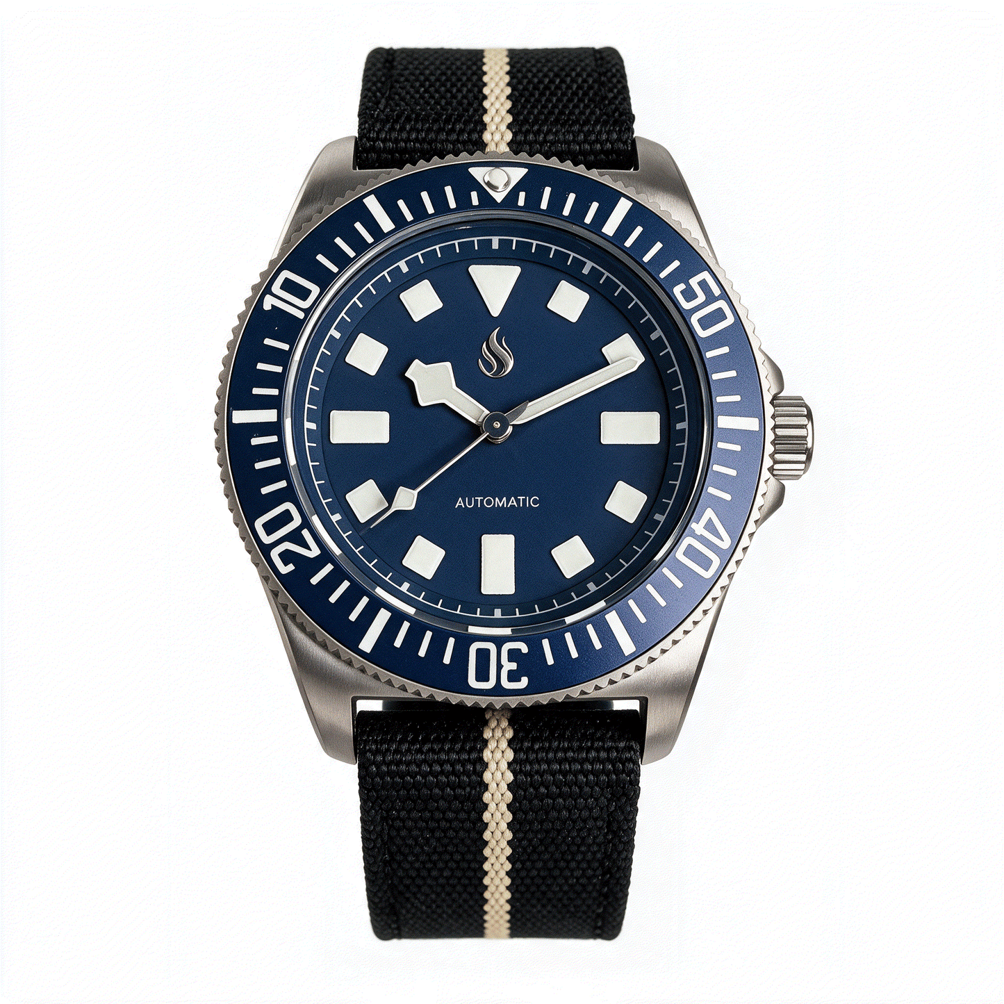 Seiko Mod Watches Tudor Pelagos Blue dial custom made by modtime creations