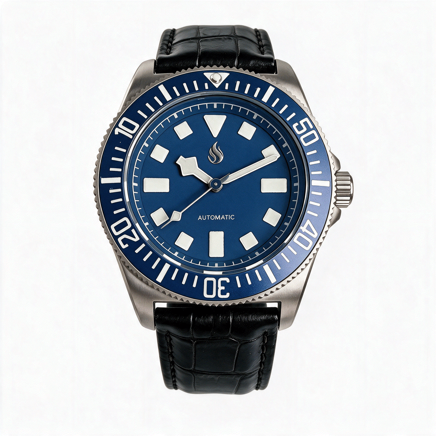 Seiko Mod Watches Tudor Pelagos Blue dial custom made by modtime creations