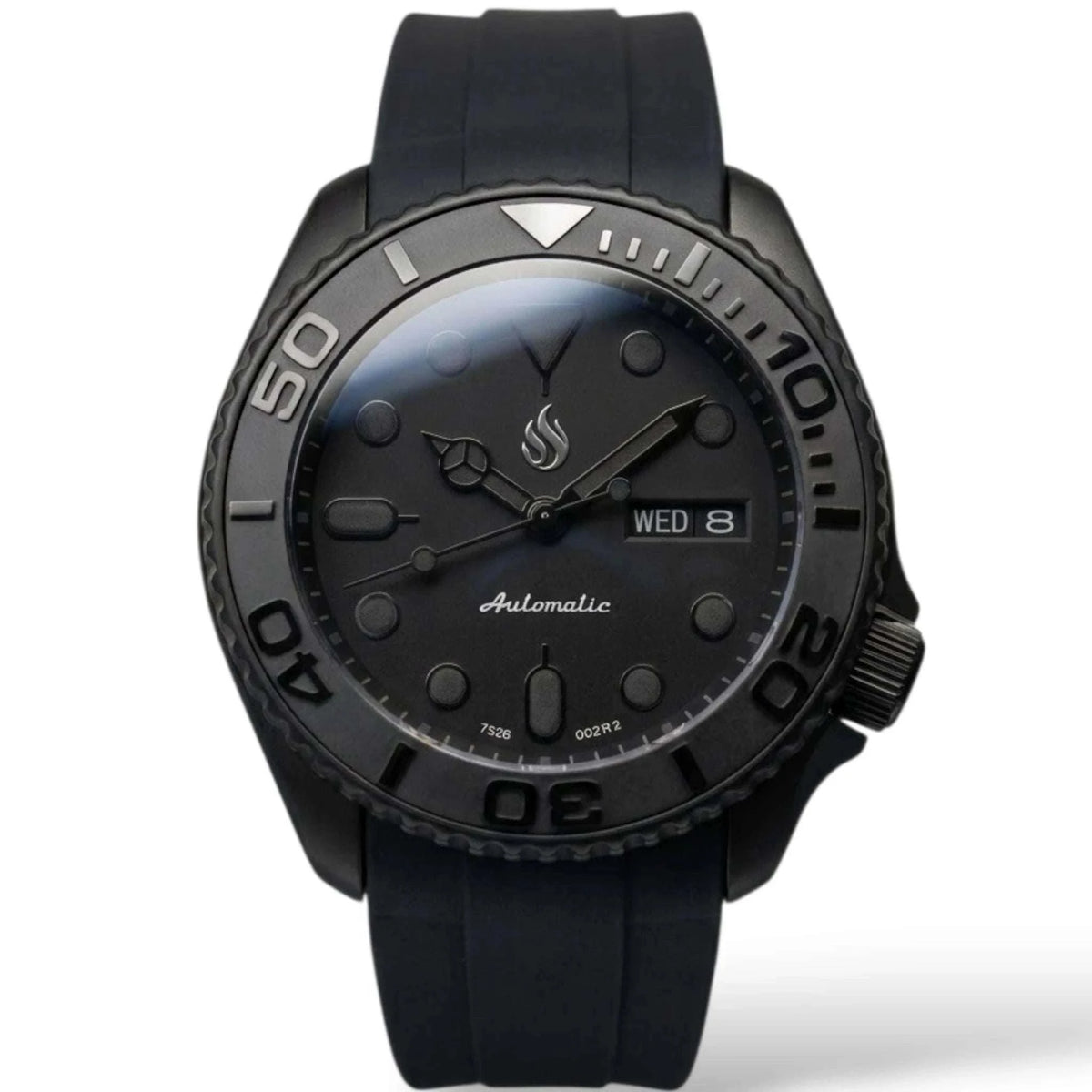 Seiko Mod Watches Yachtmaster Black Stealth series built by Modtime Creations 