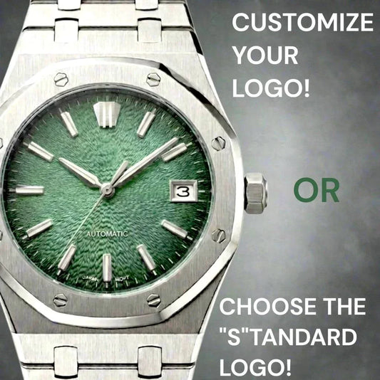 Seiko Mod - Royal Oak Textured Green Grand Seiko GS Dial | Modtime Creations