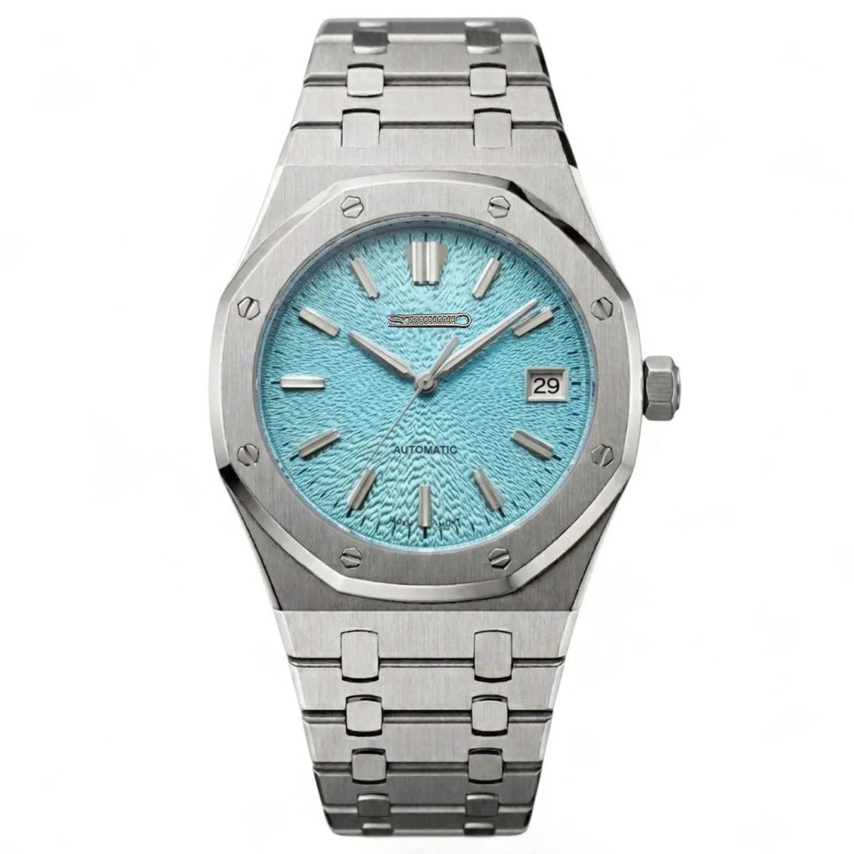 Seiko Mod - Royal Oak Textured Tiff Blue Grand Seiko GS Dial | Modtime Creations