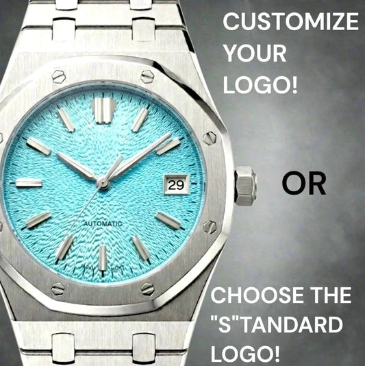 Seiko Mod - Royal Oak Textured Tiff Blue Grand Seiko GS Dial | Modtime Creations