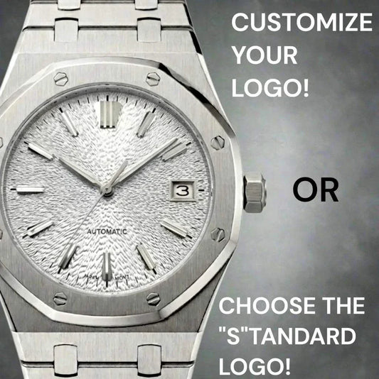 Seiko Mod - Royal Oak Textured white Grand Seiko GS Dial | Modtime Creations