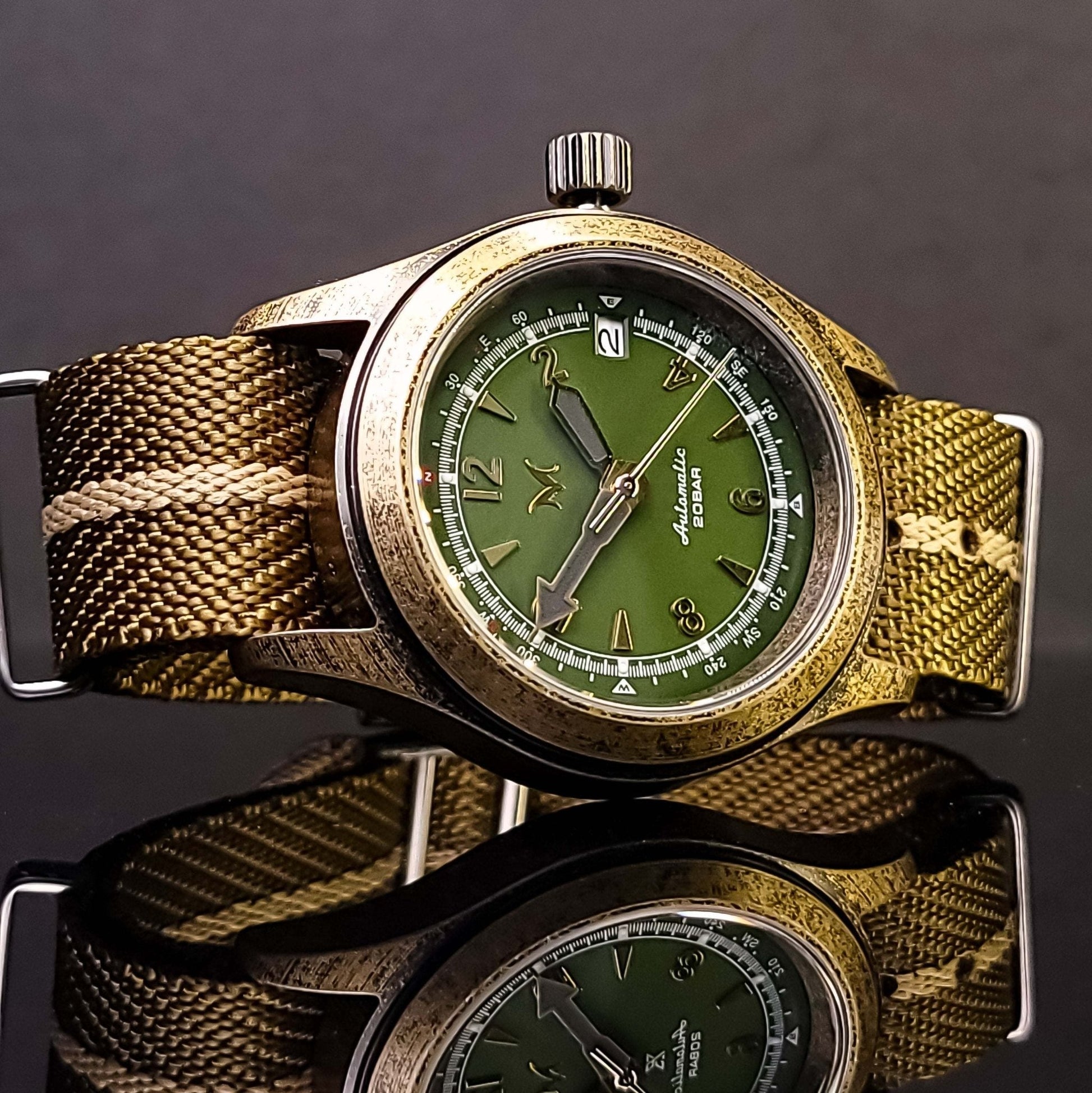 Custom Seiko Mod Alpinist Military Series MODTIME