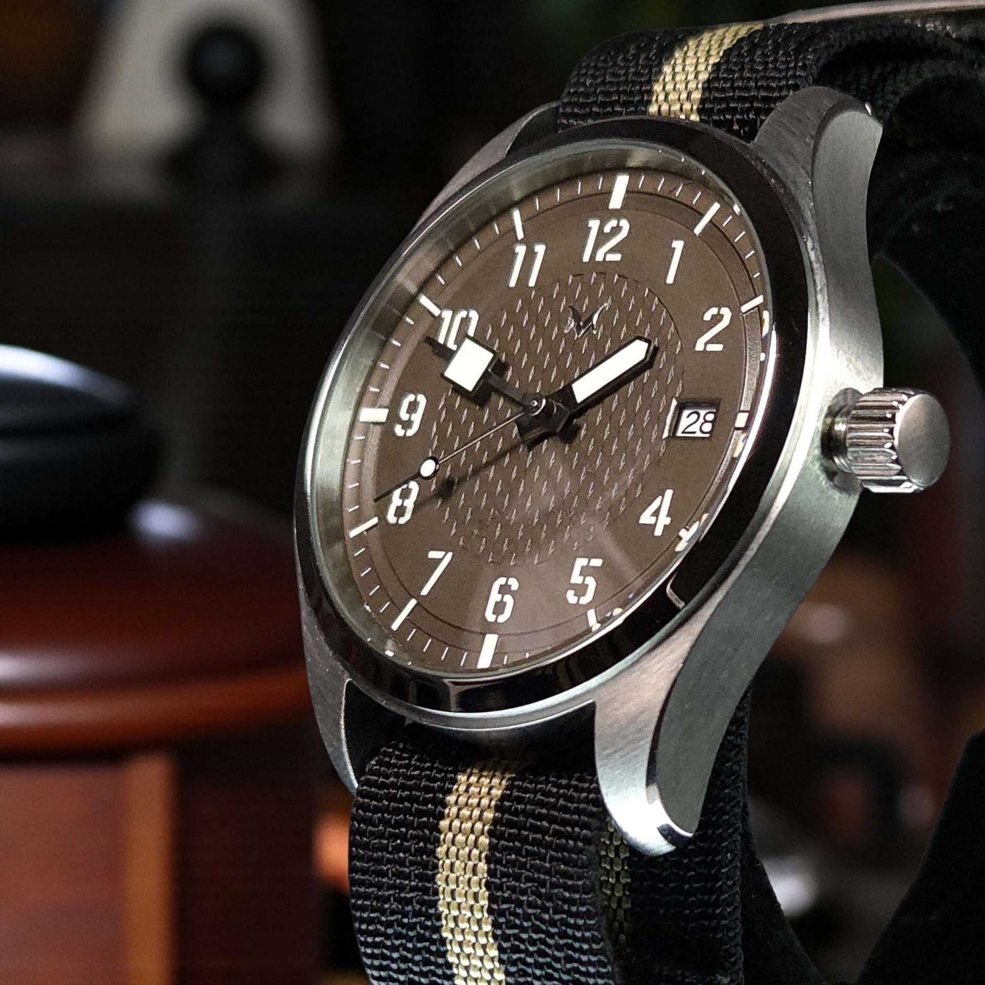 Modded Seiko Pilot Military Vintage Series - Modtime  Creations