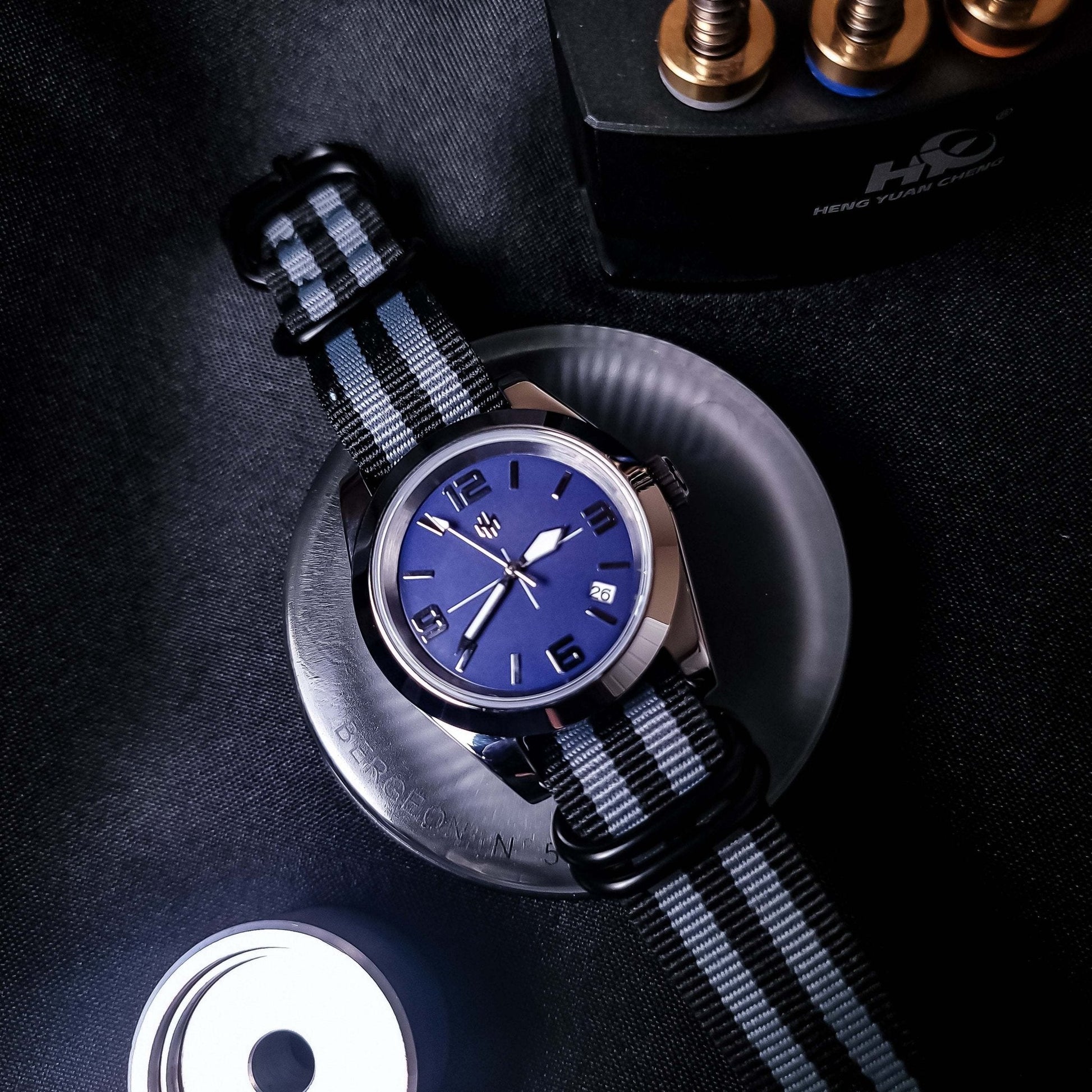 Custom Modded Seiko Panerai Luminor Military Series - Modtime 