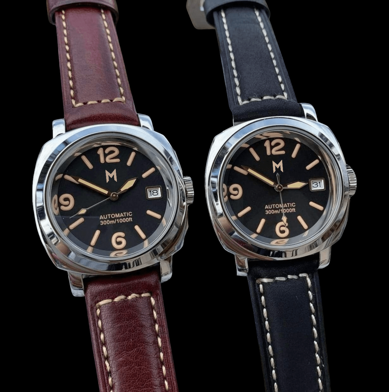 Modded Seiko Luminor Homage - Timeless Classic Design,