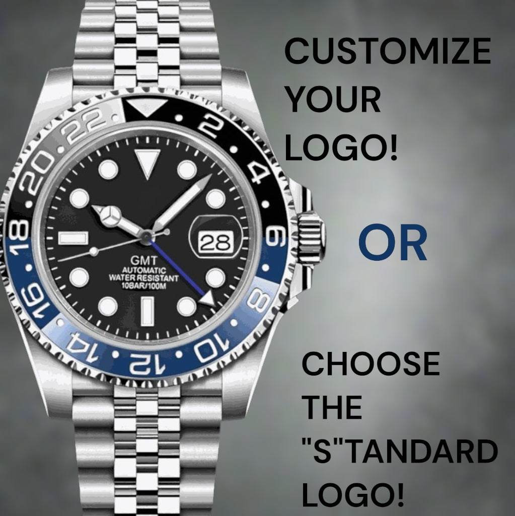 Seiko Mod GMT Master Black Blue Batman Series - Modtime Creations