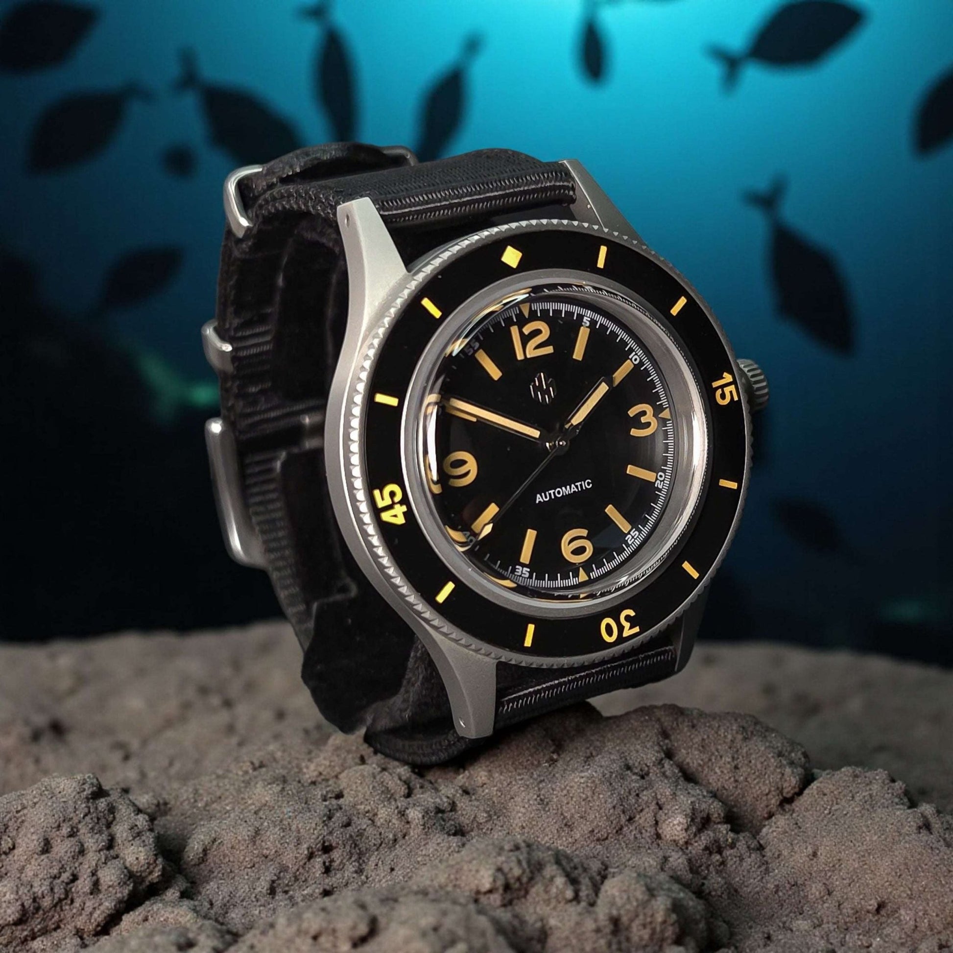 Custom S Mod Fathom Vintage Diver Series - MODTIME