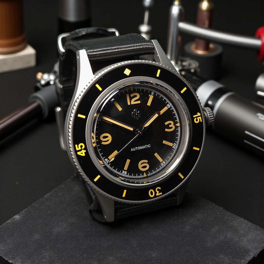 Custom S Mod Fathom Vintage Diver Series - MODTIME