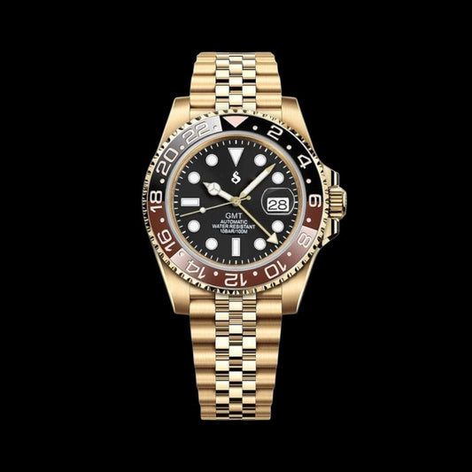 Custom S Mod Gold GMT " Root Beer " Series - Modtime - MODTIME