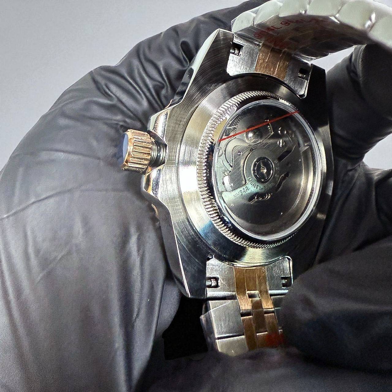 Seiko Mod GMT Master Two-Tone Case - Modtime Creations