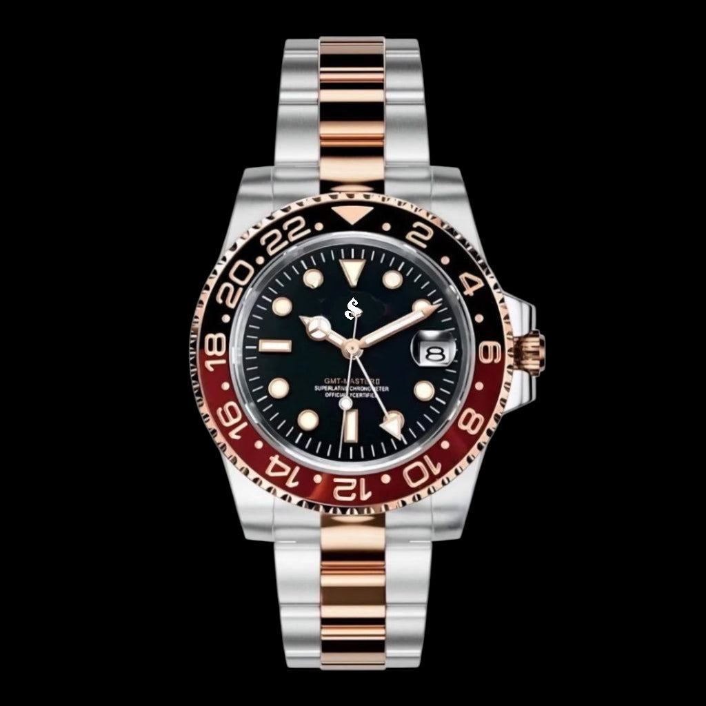 Seiko Mod GMT Master Root Beer Series - Modtime Creations
