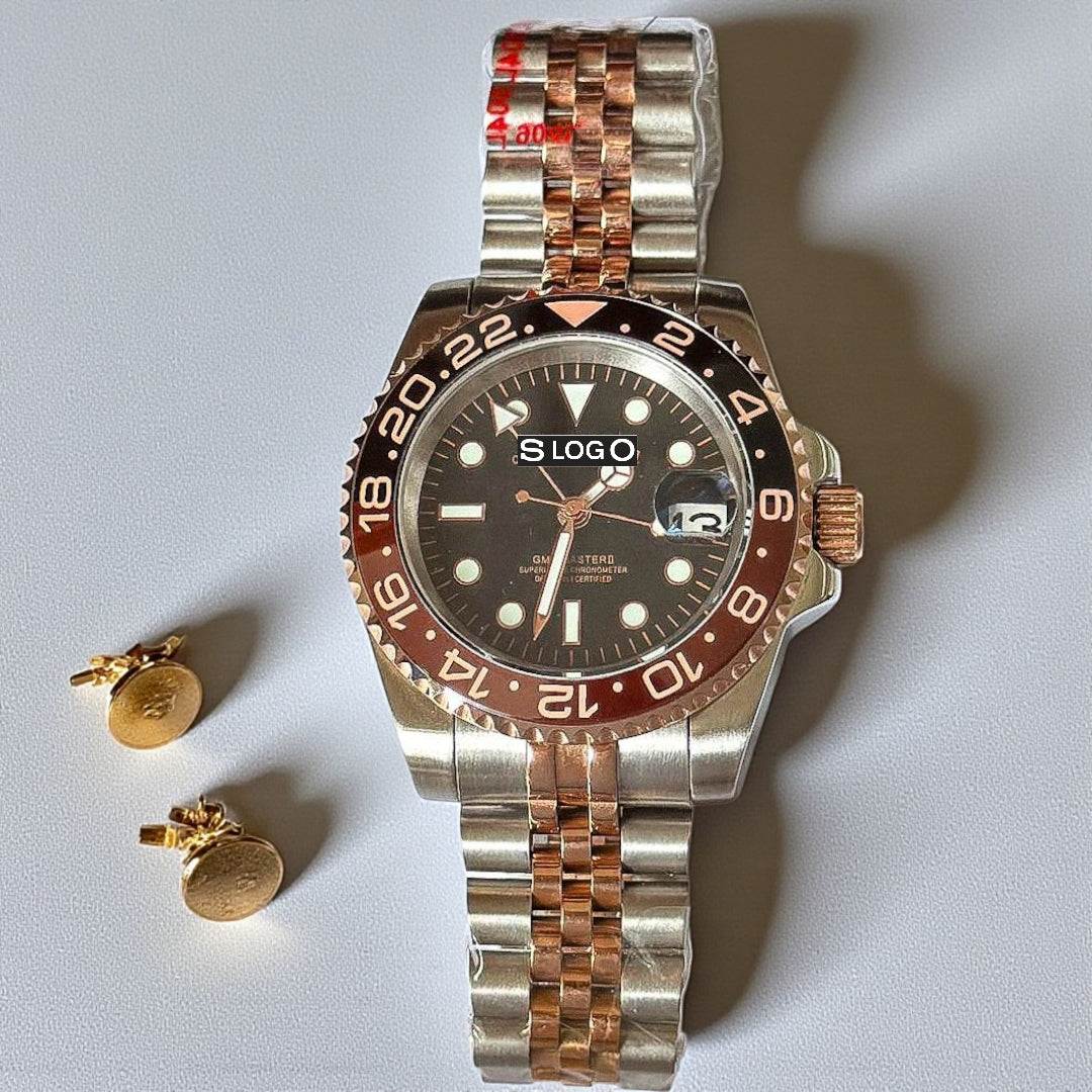 Seiko Mod GMT Master Root Beer Series - Modtime Creations