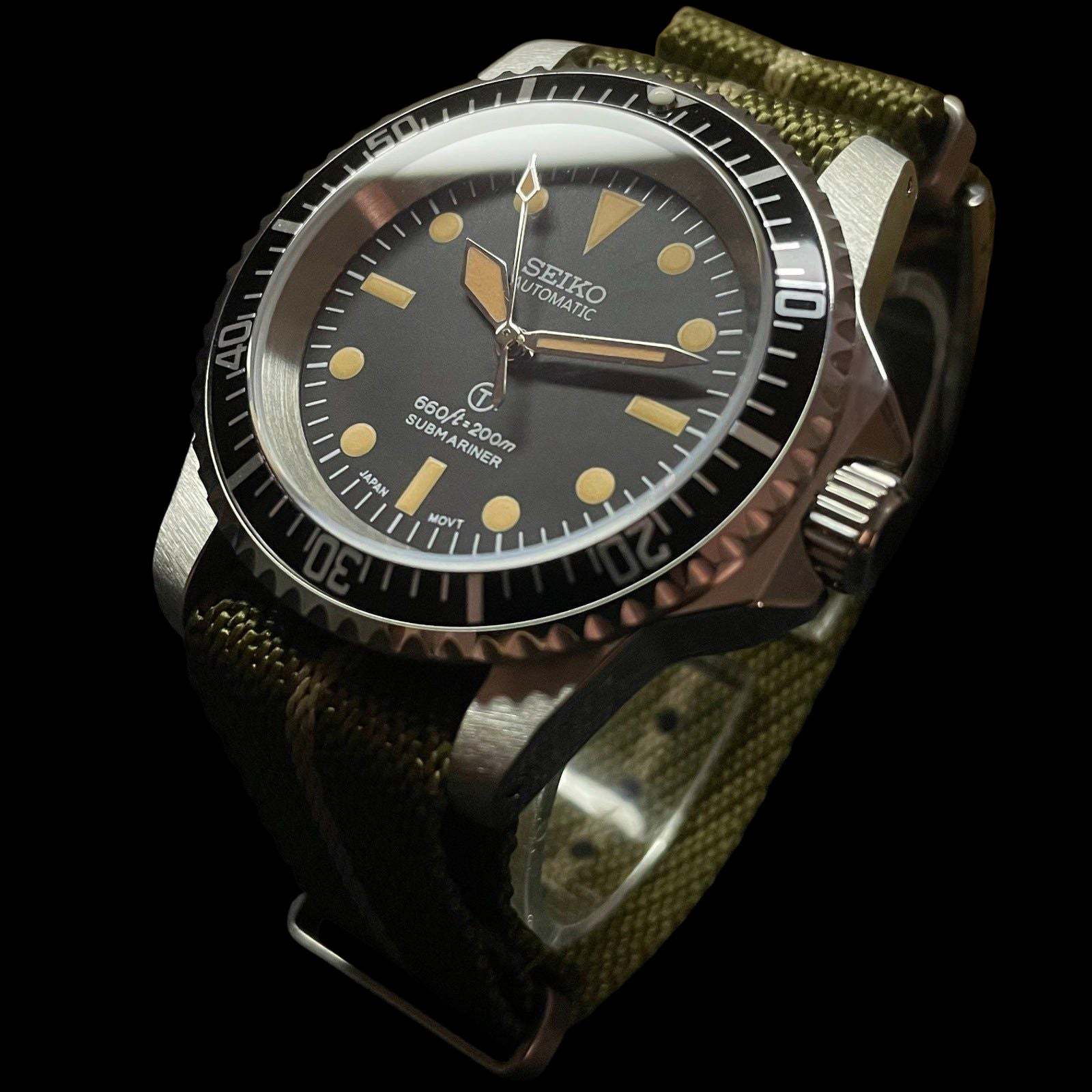 Custom S Mod Vintage Seikomariner Diver Series Collection - MODTIME