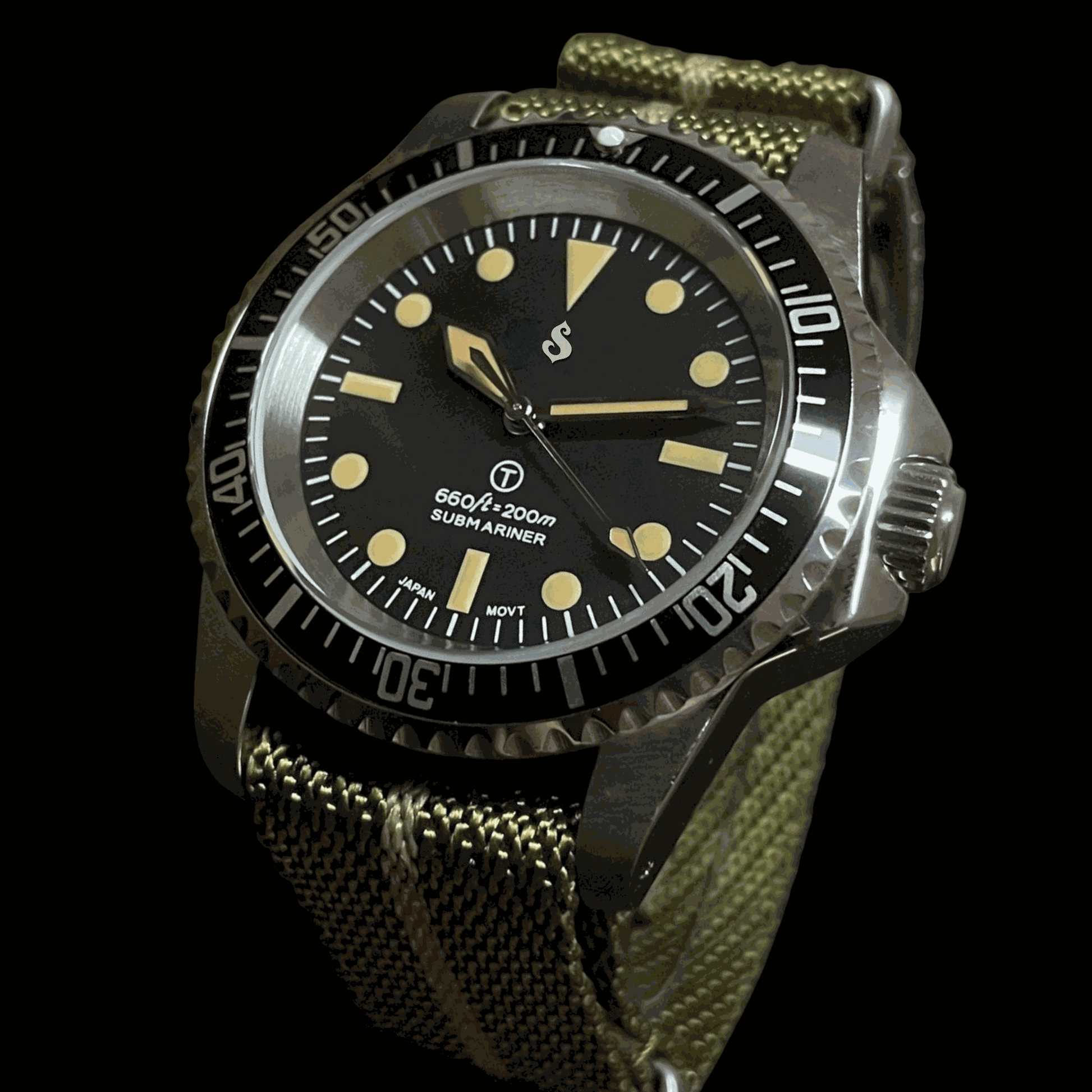 Custom S Mod Vintage Seikomariner Diver Series Collection - MODTIME