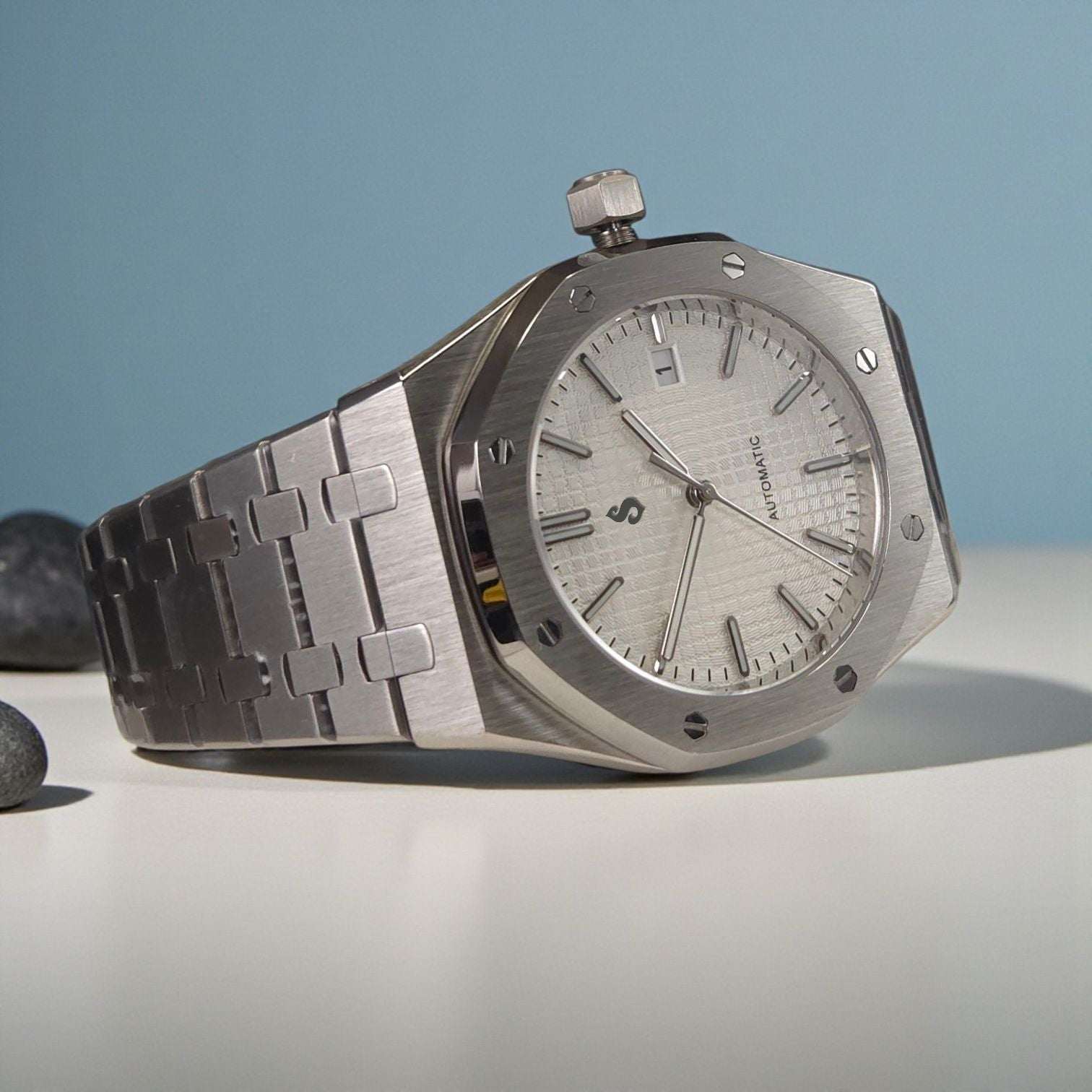 Heritage Oak aka SeiOak - White Dial - Modtime - MODTIME