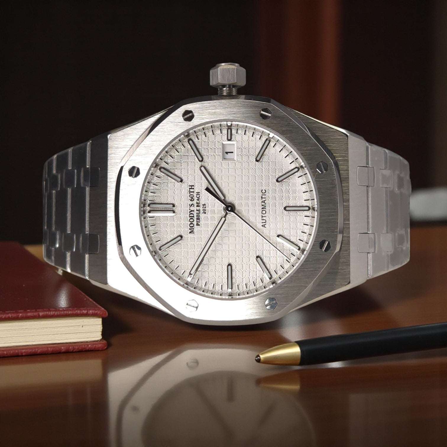 Heritage Oak aka SeiOak - White Dial - Modtime - MODTIME