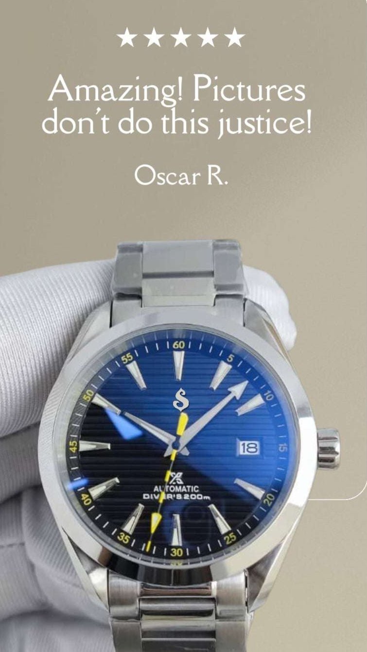 Modded Seiko Master AquaTerra Homage - Signature Series - MODTIME