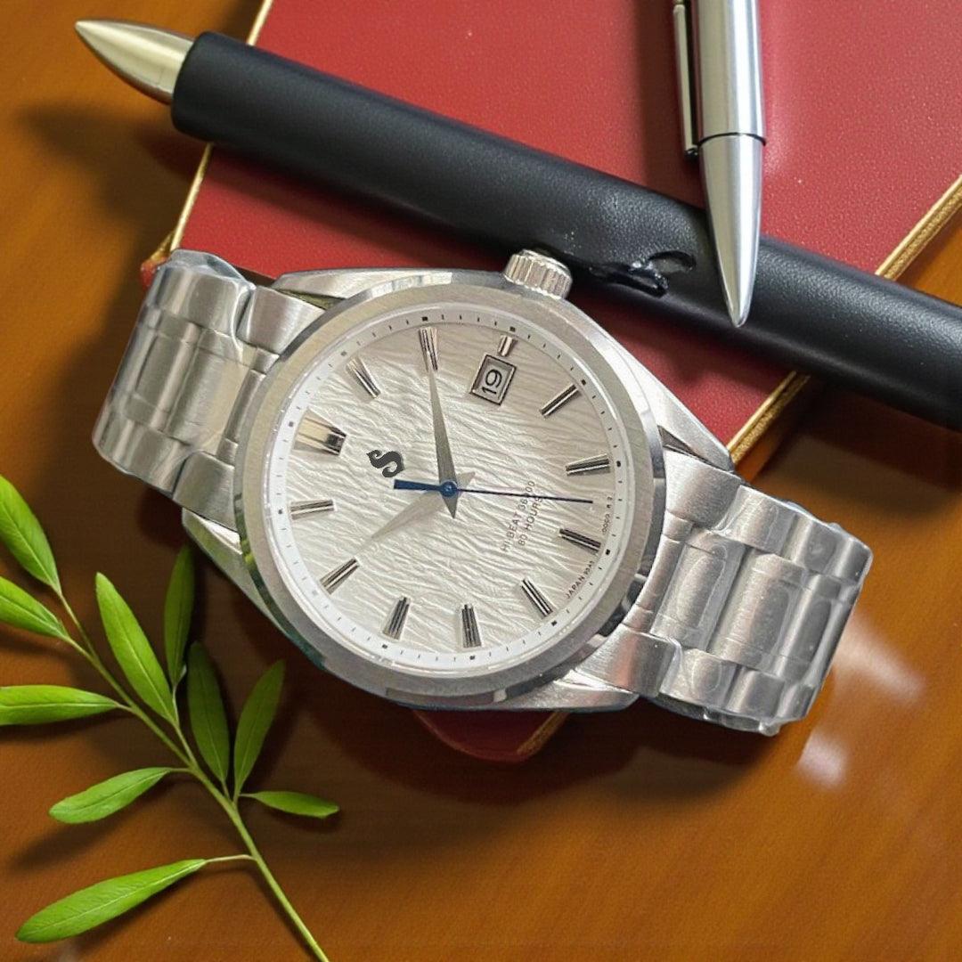 Modded Grand Automatic Homage - White Dial - Timeless - MODTIME