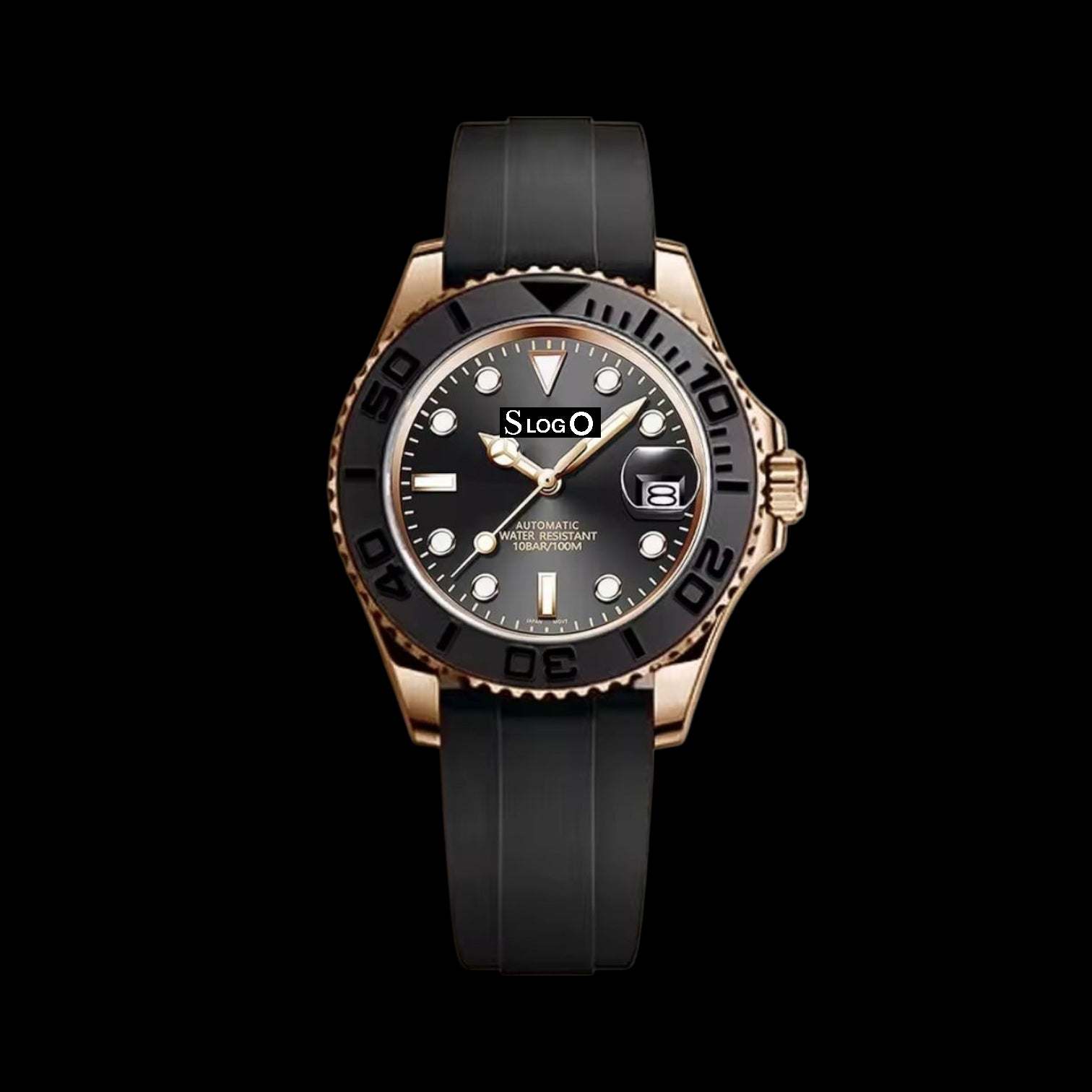 Modded Seiko Yachtmaster Black Gold Diver Series - Modtime Creations