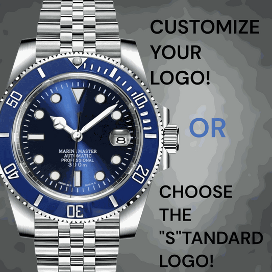 Modded S Blue Seikmariner " Smurf " Series - Modtime - MODTIME