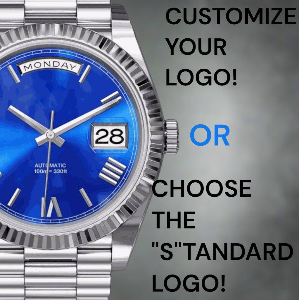 Modded S Day & Date Deep Blue Series - Modtime - MODTIME