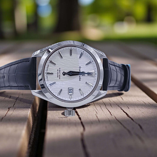 Modded Seiko Grand Automatic Homage - White Dial - Timeless - MODTIME