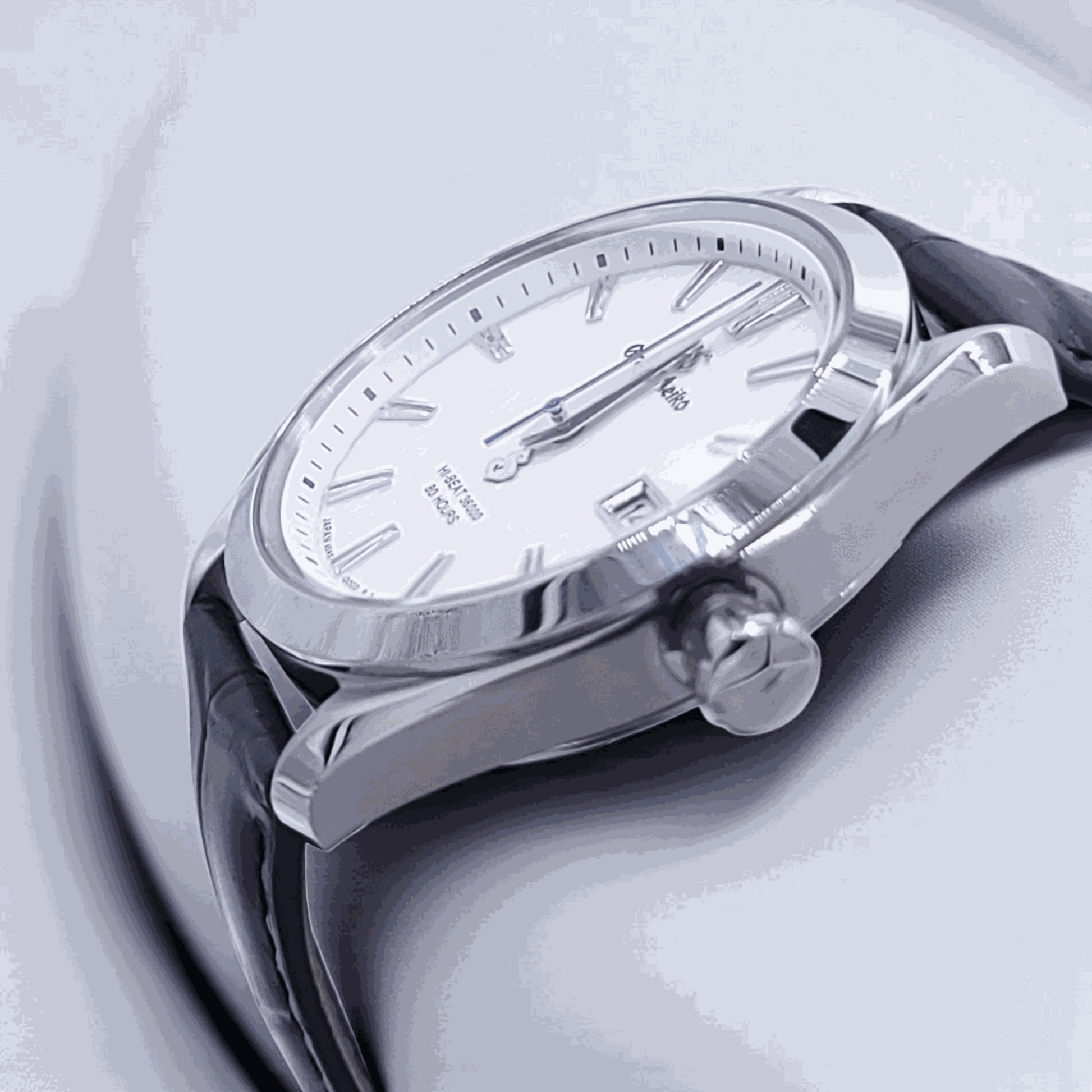 Modded Seiko Grand Automatic Homage - White Dial - Timeless - MODTIME