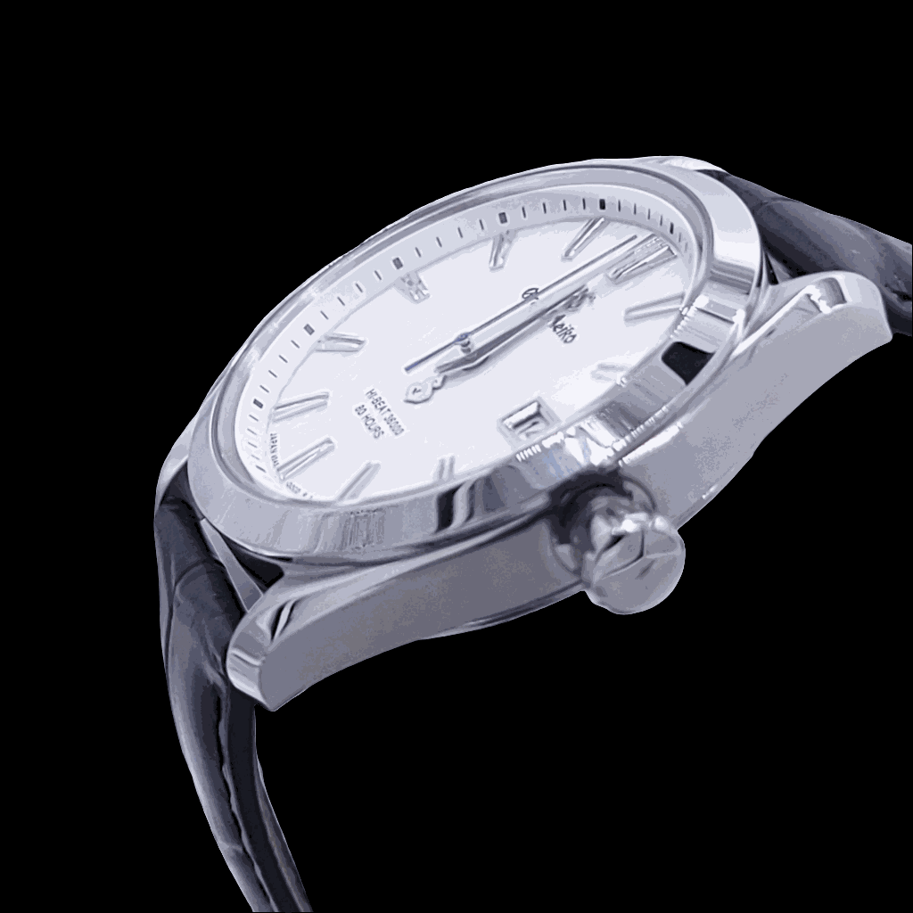 Modded Grand Seiko Automatic Homage - White Dial - Timeless - MODTIME Creations