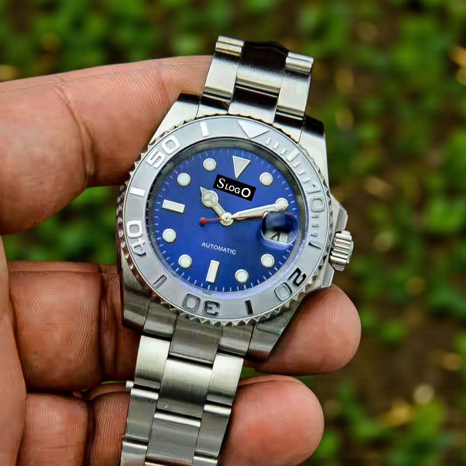 Modded Seiko Yachtmaster Diver Homage Diver - Timeless Elegance