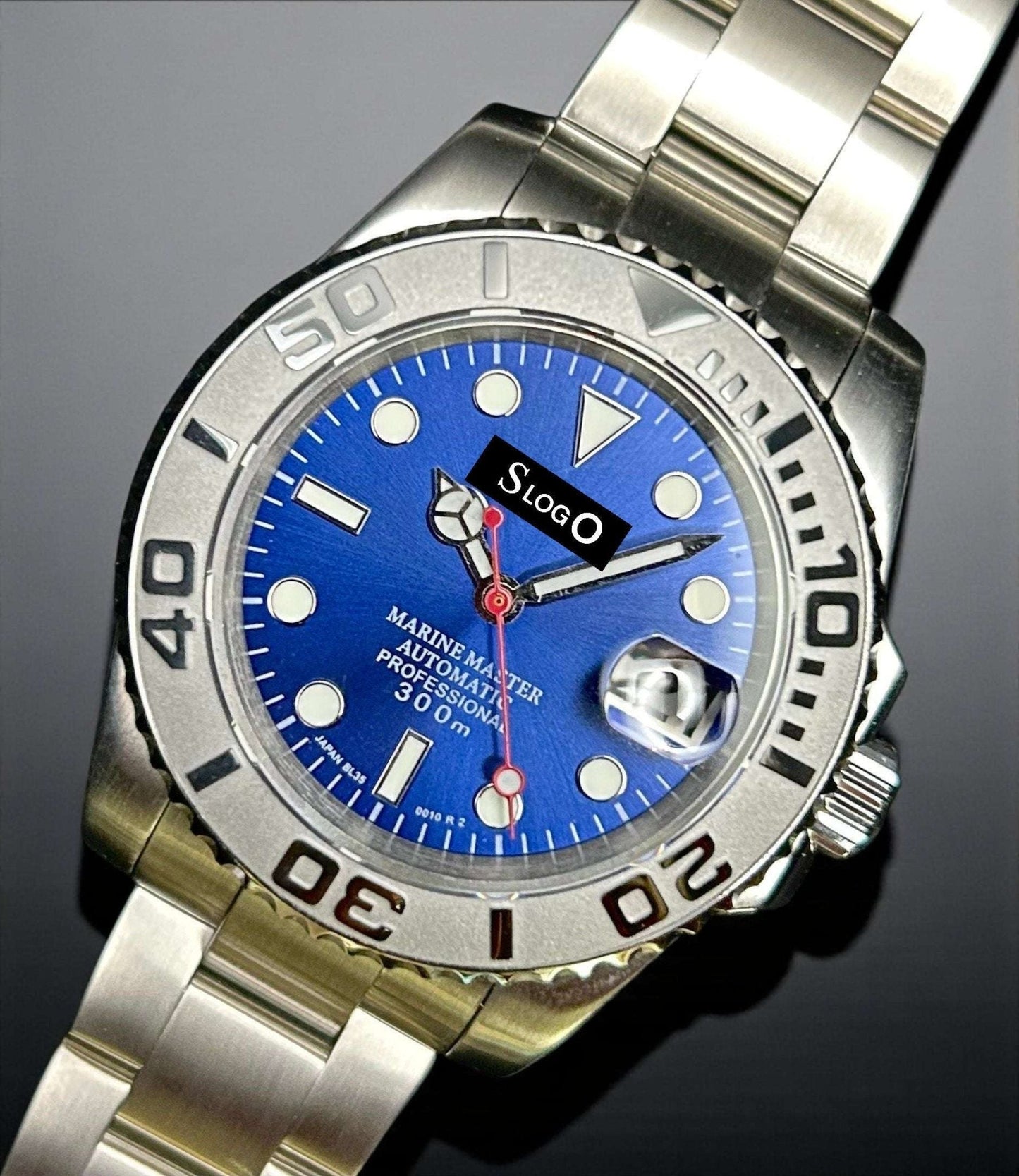 Modded Seiko Yachtmaster Diver Homage Diver - Timeless Elegance