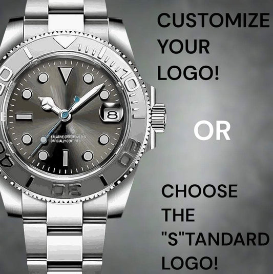 Modded Seiko Yachtmaster Rhodium aka Seikomaster Diver Series - Modtime Creations