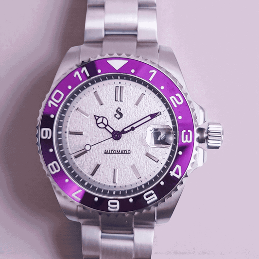 Modded S White Joker Seikmariner Diver - Modtime - MODTIME
