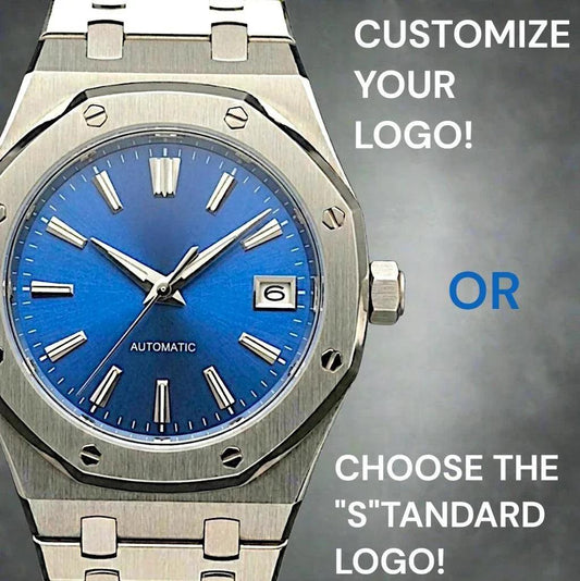 Seiko Mod Royal Oak Fusion with a blue Grand Seiko Dial by Modtime Creations