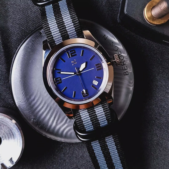 Custom Modded Seiko Panerai Luminor Military Series - Modtime 