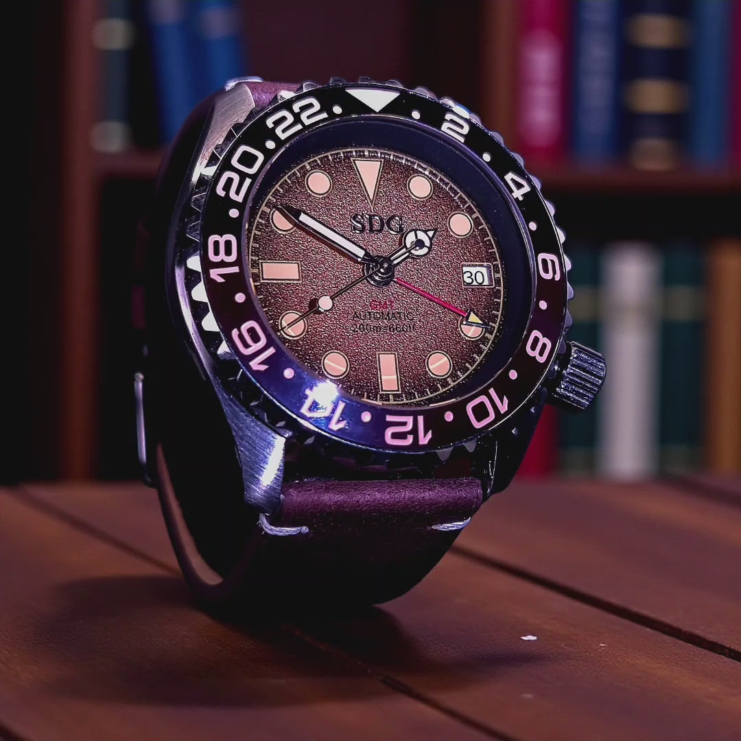 Load video: Seiko mod watches showcasing all custom timepieces