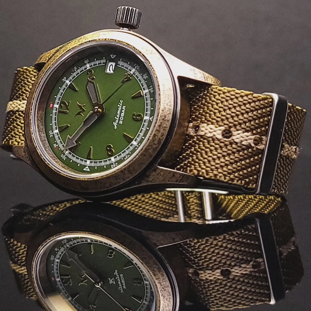 Custom Seiko Mod Alpinist Military Series - MODTIME