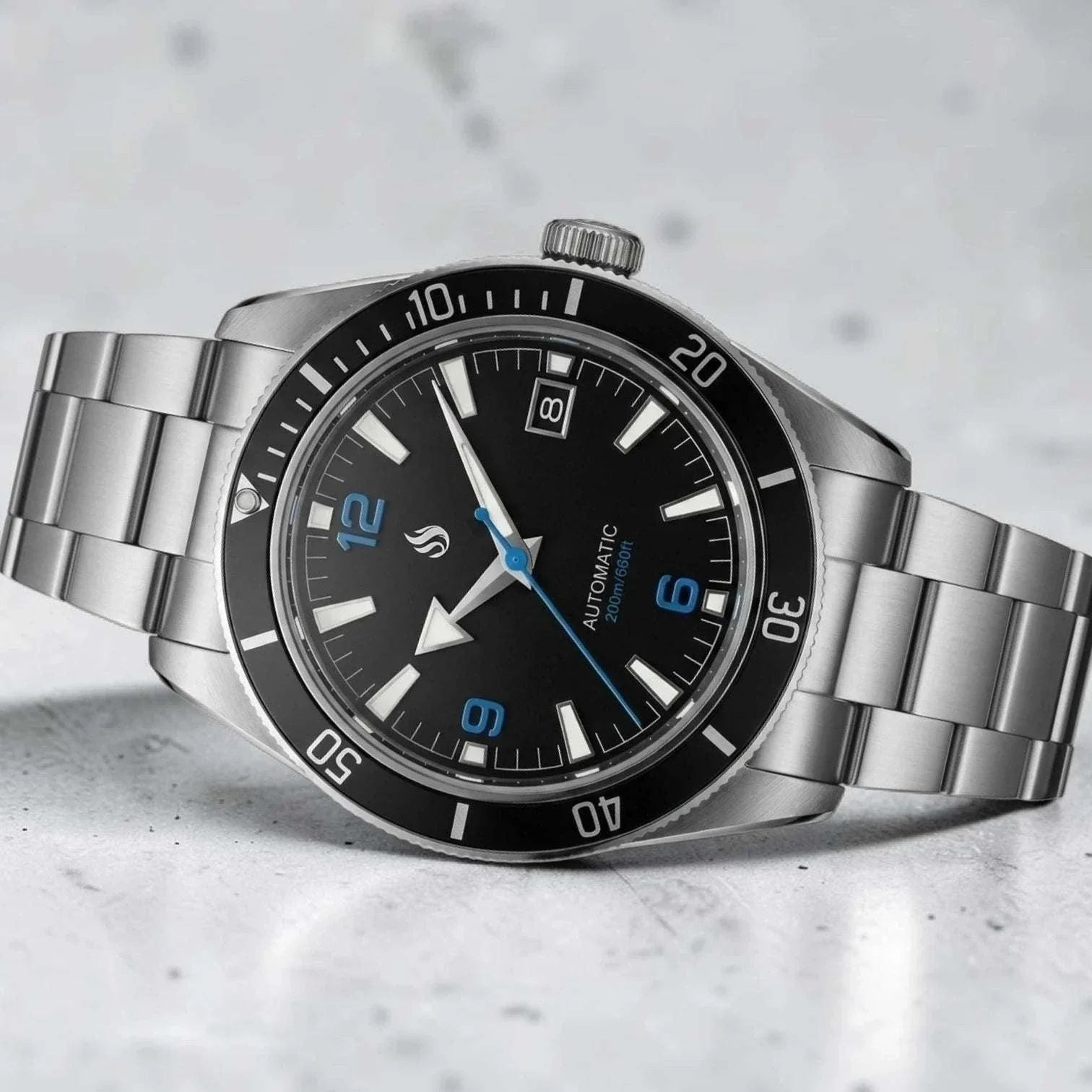 Seiko Mod Seamaster 300 and Tudor case fusion watch built by Modtime Creations 