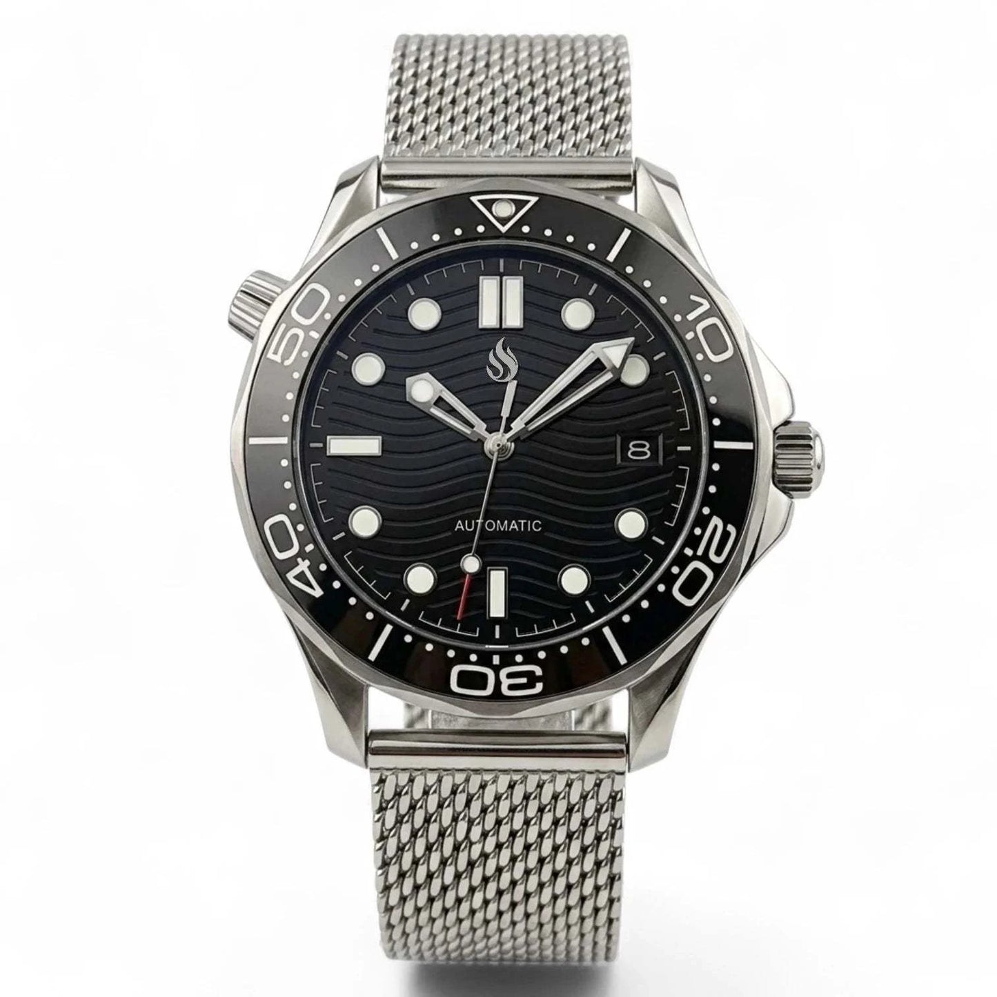 Stealth Black Dial Bond 007 Master Homage Mod - Signature Series