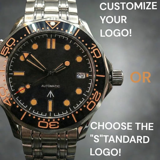 Master 007 Homage Black Dial Mod: Dive into Classic Style