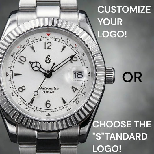 Seiko Mod Datejust Alpinist Fusion White Dial - Modtime Creations