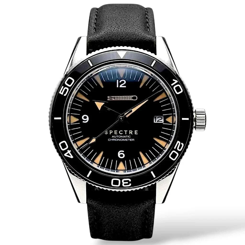 Seiko Mod Omega Seamaster Spectre James Bond 007 Homage built by Modtime Creations 