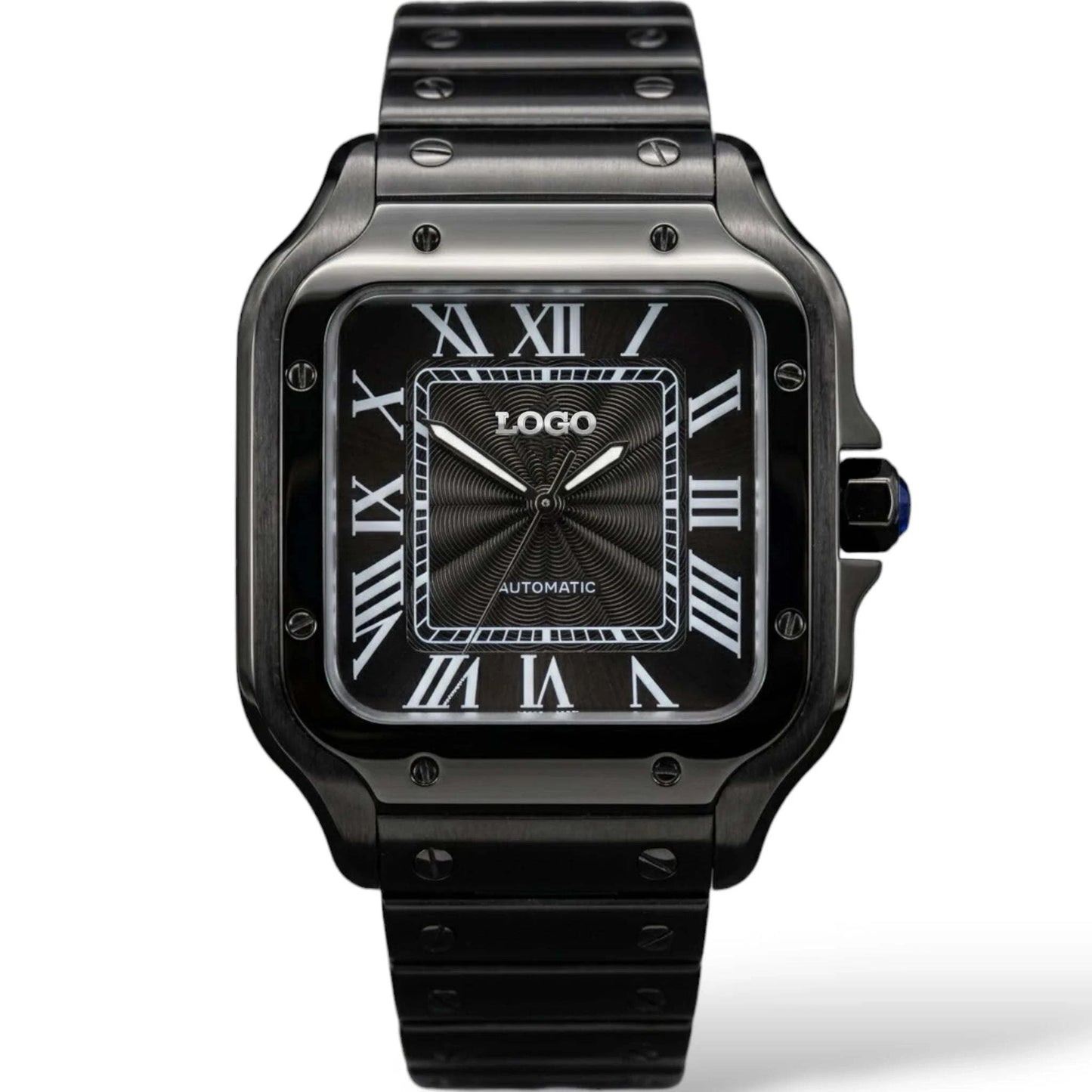 Santeiko Blackout "Textured Dial" Mod Watch - Modtime Creations